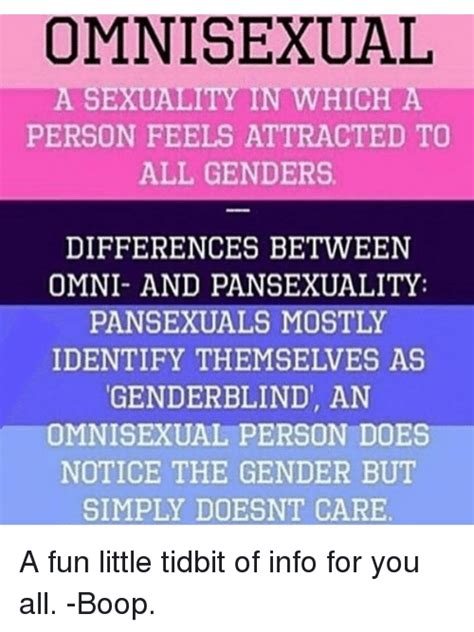 Omnisexual Definition & Meaning